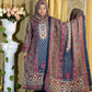 Lahori Cotton Unstitched 3-Piece Suit | All-Over Glass Work